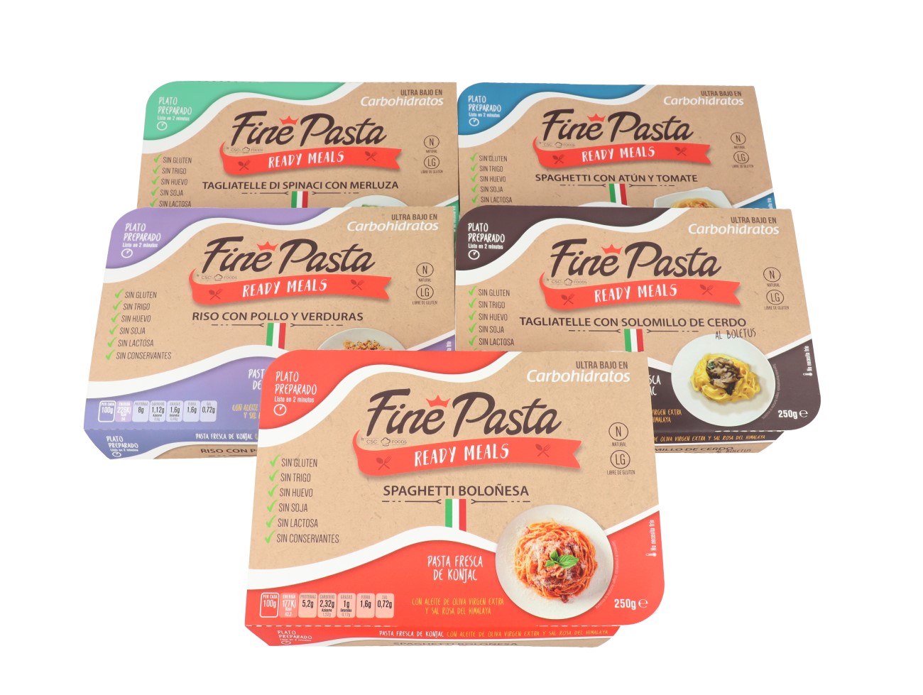 Gama de productos Fine Pasta