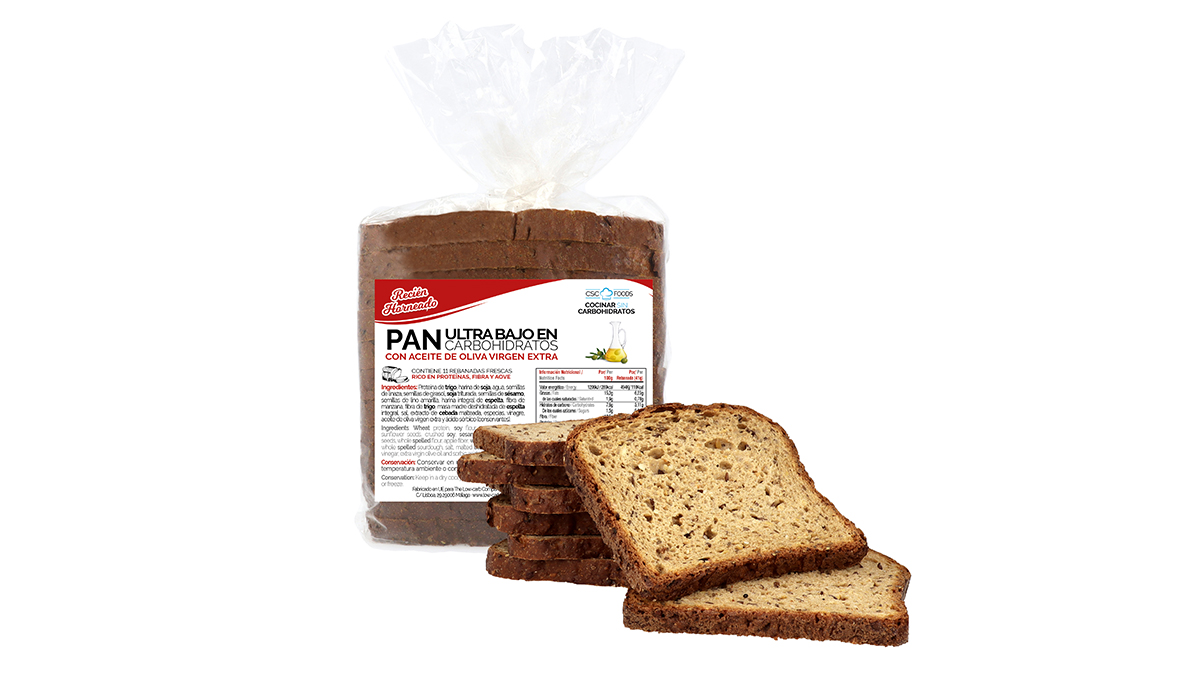 pan ultra bajo en carbohidratos